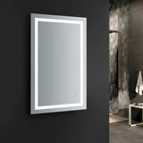 Fresca FMR024830 Santo 48" Wide x 30" Tall Bathroom Mirror with LED Lighting