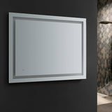 Fresca FMR024836 Santo 48" Wide x 36" Tall Bathroom Mirror with LED Lighting