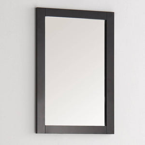 Fresca FMR2302BL Hartford 20" Black Traditional Bathroom Mirror - Traditional, Black, Ground Shipping