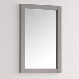 Fresca FMR2302GR Hartford 20" Gray Traditional Bathroom Mirror - Traditional, Gray, Ground Shipping