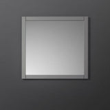 Fresca FMR2303GR Manchester 30" Traditional Bathroom Mirror in Gray