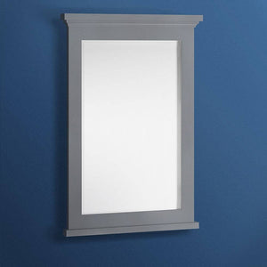 Fresca FMR2424GRV Windsor 24" Mirror in Gray Textured