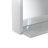 Fresca FMR8118WH Allier 16" Mirror with Shelf in White