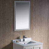 Fresca FVN2024AW Oxford 24" Traditional Bathroom Vanity in Antique White