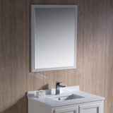 Fresca FVN2030AW Oxford 30" Traditional Bathroom Vanity in Antique White