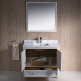 Fresca FVN2036AW Oxford 36" Traditional Bathroom Vanity in Antique White