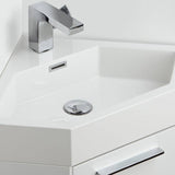 Fresca FVN5084WH Coda 18" White Modern Corner Bathroom Vanity