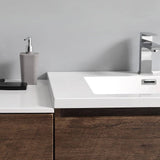 Fresca FVN93-301230RW-D Lazzaro 72" Rosewood Free Standing Double Sink Modern Bathroom Vanity with Medicine Cabinet