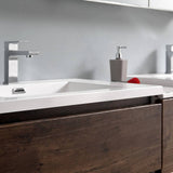 Fresca FVN93-301230RW-D Lazzaro 72" Rosewood Free Standing Double Sink Modern Bathroom Vanity with Medicine Cabinet