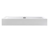 Fresca FVS8030WH Livello 30" White Integrated Sink with Countertop