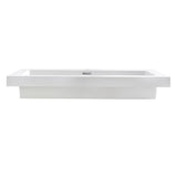 Fresca FVS8080WH Medio 32" White Integrated Sink with Countertop