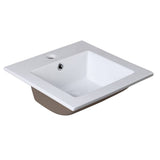 Fresca FVS8118WH Allier 16" White Integrated Sink with Countertop