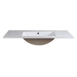 Fresca FVS8140WH Allier 40" White Integrated Sink with Countertop