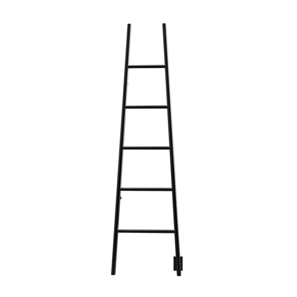 Amba ASO Jeeves Heated 75" Towel Warmer Rack Ladder with 5 Bars, Oil Rubbed Bronze