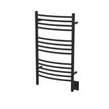 Amba Jeeves CCMB Towel Warmer with 13 Curved Bars, Matte Black Finish