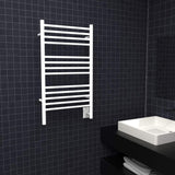 Amba CSW Classic Towel Warmer with 13 Straight Bars in White