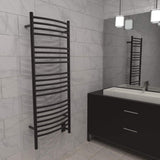 Amba Jeeves DCO Curved Towel Warmer with 20 Bars, Oil Rubbed Bronze