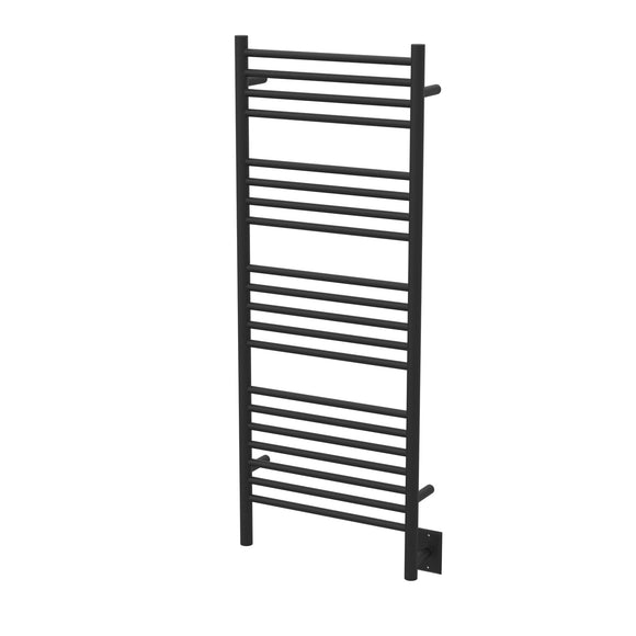 Amba DSMB Classic Towel Warmer with 20 Straight Bars, Matte Black Finish