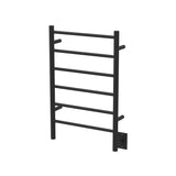 Amba Jeeves JSMB Classic Ladder Style Towel Warmer with 6 Bars, Matte Black Finish