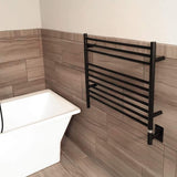 Amba Jeeves KSO Towel Warmer with 10 Straight Bars, Oil Rubbed Bronze