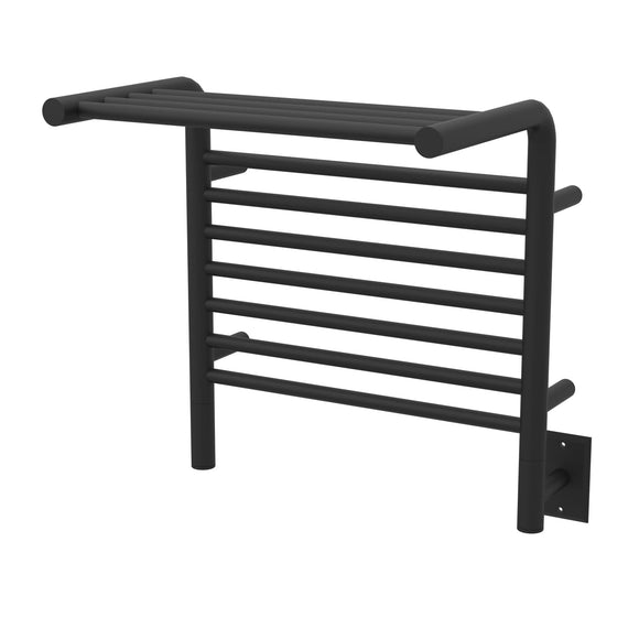 Amba MSMB Classic Towel Warmer with 7 Straight Bars, Matte Black Finish