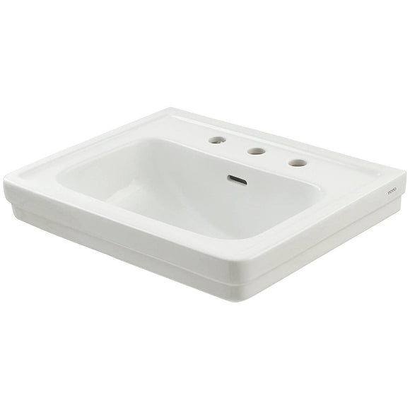 TOTO LT532.8#01 Promenade 8" Centerset 24" Sink, Cotton White