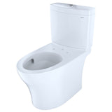 TOTO MS446124CEMFGN#01 Aquia IV Dual Flush Two-Piece Toilet with Washlet+ Connection and Seat