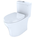 TOTO MS646124CEMFGN#01 Aquia IV Dual Flush One-Piece Toilet, Washlet+, with Seat