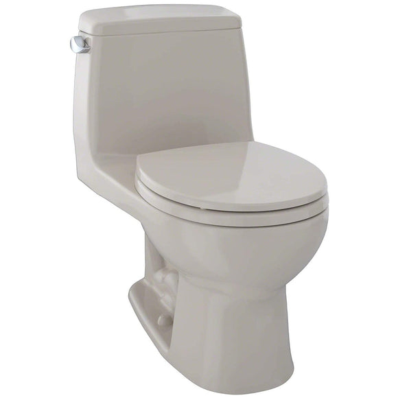 TOTO MS853113E#03 Eco UltraMax Round Front One Piece Toilet, Bone