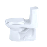 TOTO MS854114EG#01 Ultramax Toto Eco Elongated Front One-Piece Toilet CeFiONtect Cotton White