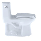 TOTO MS854114EG#01 Ultramax Toto Eco Elongated Front One-Piece Toilet CeFiONtect Cotton White