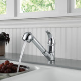 Peerless P18550LF Kitchen Pull-Out Single Lever Faucet in Chrome Finish