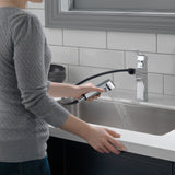 Peerless P6919LF Xander Single Handle Pullout Kitchen Faucet in Chrome Finish