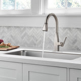 Peerless P7919LF-SS Xander Single Handle Pulldown Kitchen Faucet in Stainless Steel Finish