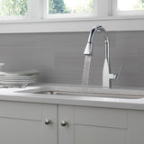 Peerless P7919LF Xander Single Handle Pulldown Kitchen Faucet in Chrome Finish