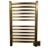 Amba Quadro Q2033BB Dual-Purpose Towel Warmer and Radiator with 12 Bars, Brushed Bronze Finish