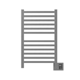 Amba Quadro Q-2033 Dual-Purpose Towel Warmer and Radiator with 12 Bars, Brushed Finish