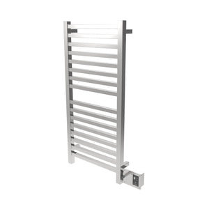 Amba Quadro Q-2042 Dual-Purpose Towel Warmer and Radiator with 16 Bars, Polished Finish