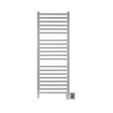 Amba Quadro Dual-Purpose Towel Warmer and Radiator with 20 Bars, Polished Finish