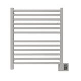 Amba Quadro Q-2833 Dual-Purpose Towel Warmer and Radiator with 12 Bars, Brushed Finish