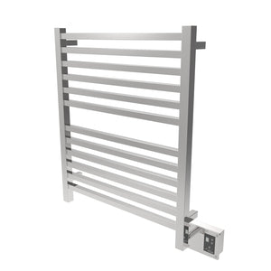 Amba Quadro Q-2833 Dual-Purpose Towel Warmer and Radiator with 12 Bars, Polished Finish