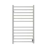 Amba RSWHL-B Radiant Large Hardwired Square Towel Warmer with 12 Square Bars, Brushed Finish