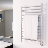 Amba RWH-SP Radiant Hardwired Straight Towel Warmer with 10 Straight Bars, Polished Finish