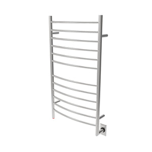 Amba RWHL-CP Radiant Large Hardwired Curved Towel Warmer with 12 Curved Bars, Polished Finish