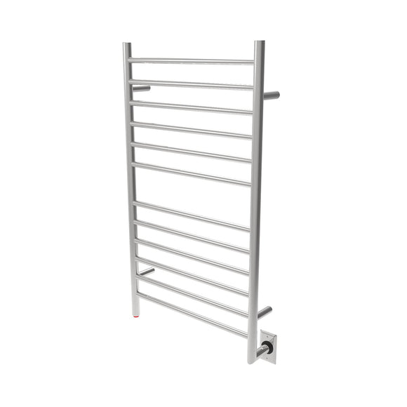 Amba RWHL-SP Radiant Large Hardwired Straight Towel Warmer with 12 Straight Bars, Polished Finish