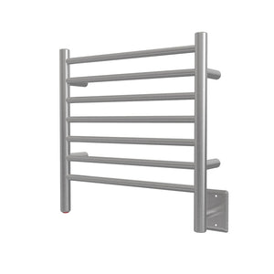 Amba RWHS-SB Radiant Small Hardwired Towel Warmer with 7 Straight Bars, Brushed Finish