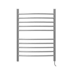 Amba RWP-CB Radiant Plug-in Towel Warmer with 10 Curved Bars, Brushed Finish