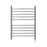 Amba RWP-CB Radiant Plug-in Towel Warmer with 10 Curved Bars, Brushed Finish