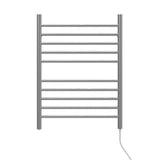 Amba RWP-SB Radiant Plug-in Straight Towel Warmer with 10 Straight Bars, Brushed Finish