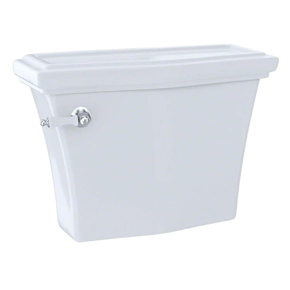 TOTO ST784EN#01 Eco Clayton Close Coupled Toilet Tank in Cotton White Finish